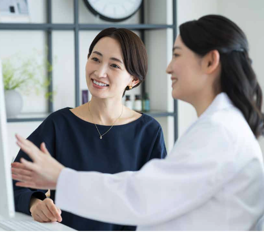 美容医療が初めての方でも安心してご利用いただけるように